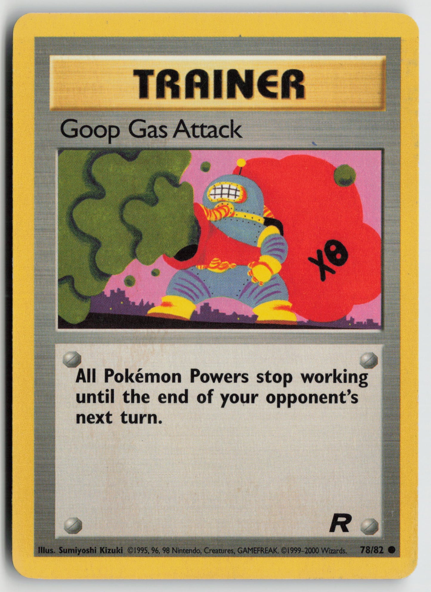 Goop Gas Attack Common Team Rocket 78/82 MP