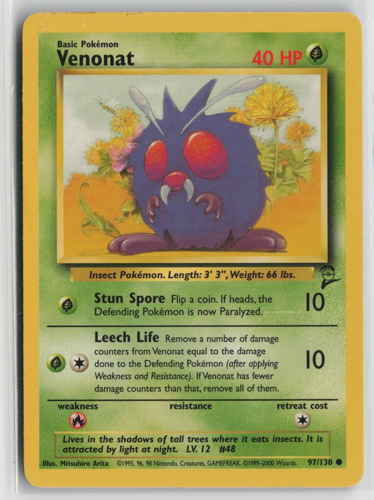 Venonat Common BS2 097/130 LP