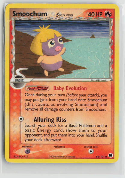 Smoochum (Delta Species) Common DF 64/101 LP