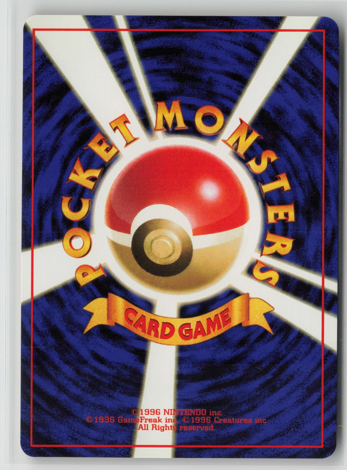Sabrina's Alakazam Holo Rare NM (Back)