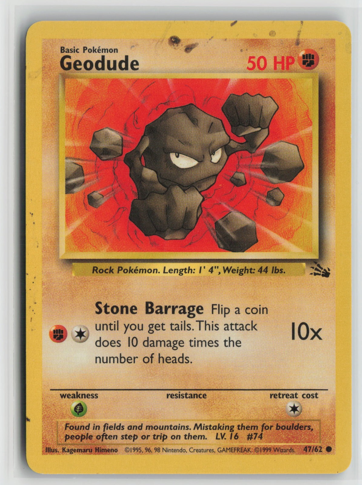 Geodude Common Unlimited FO 47/62 DMG
