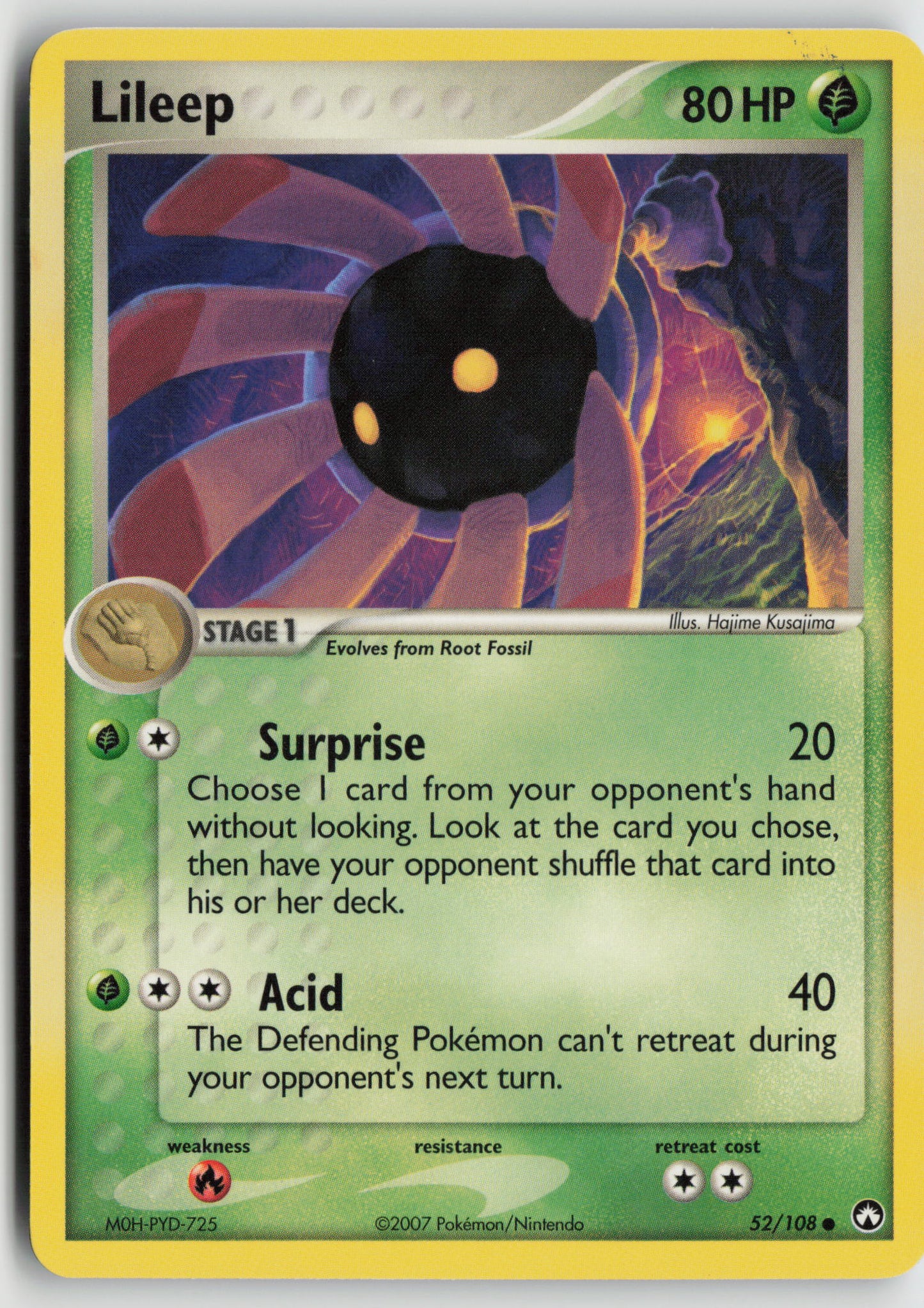 Lileep Common Power Keepers 52/108 MP