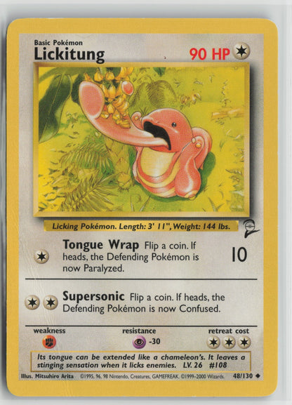 Lickitung Uncommon BS2 048/130 LP