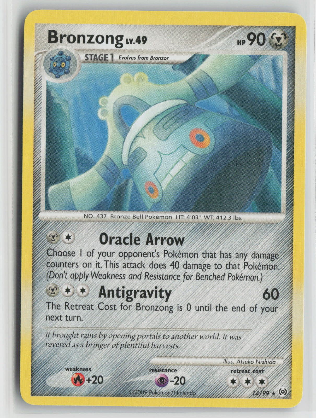 Bronzong (14) Rare AR 14/99 NM