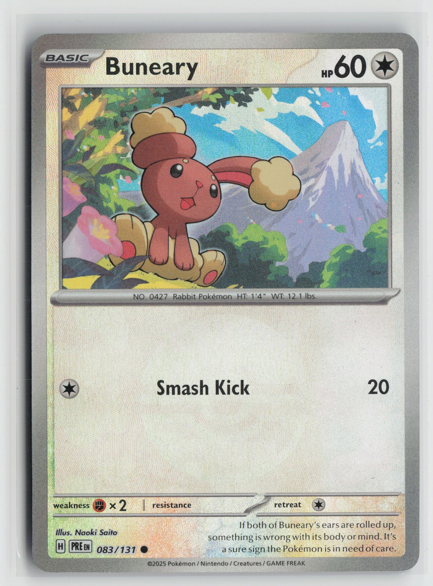 Buneary (Poke Ball Pattern) Common SV: Prismatic Evolutions 083/131 NM-A