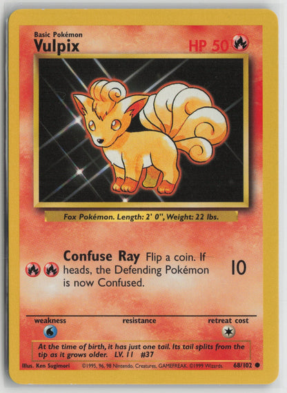Vulpix Common BS 068/102 NM