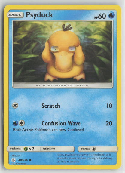 Psyduck Common SM12 40/236 NM