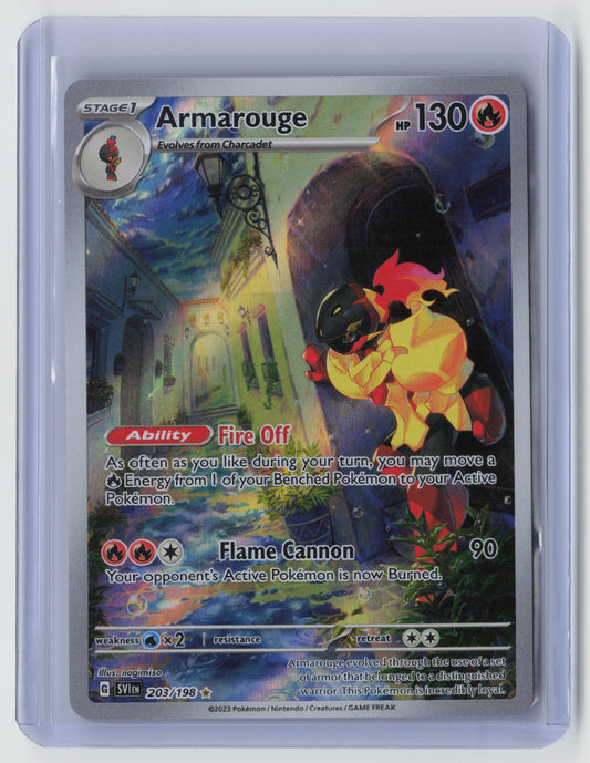Armarouge - Illustration Rare SV01: Scarlet & Violet Base Set 203/198 NM - B