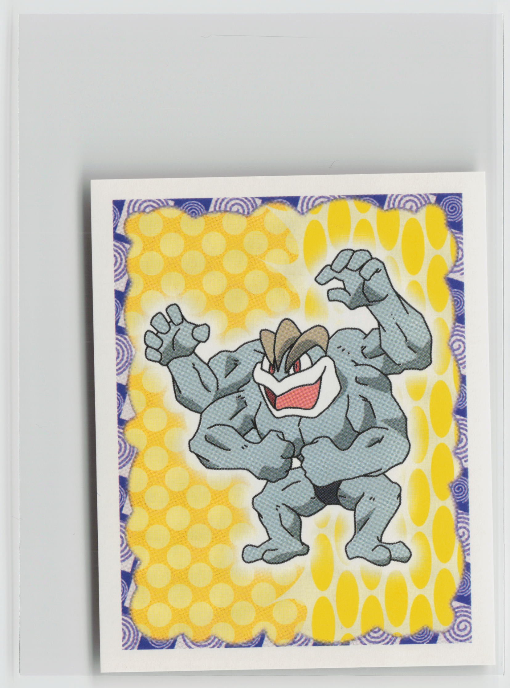 Machamp - Merlin Topps Sticker 1999 #68 NM