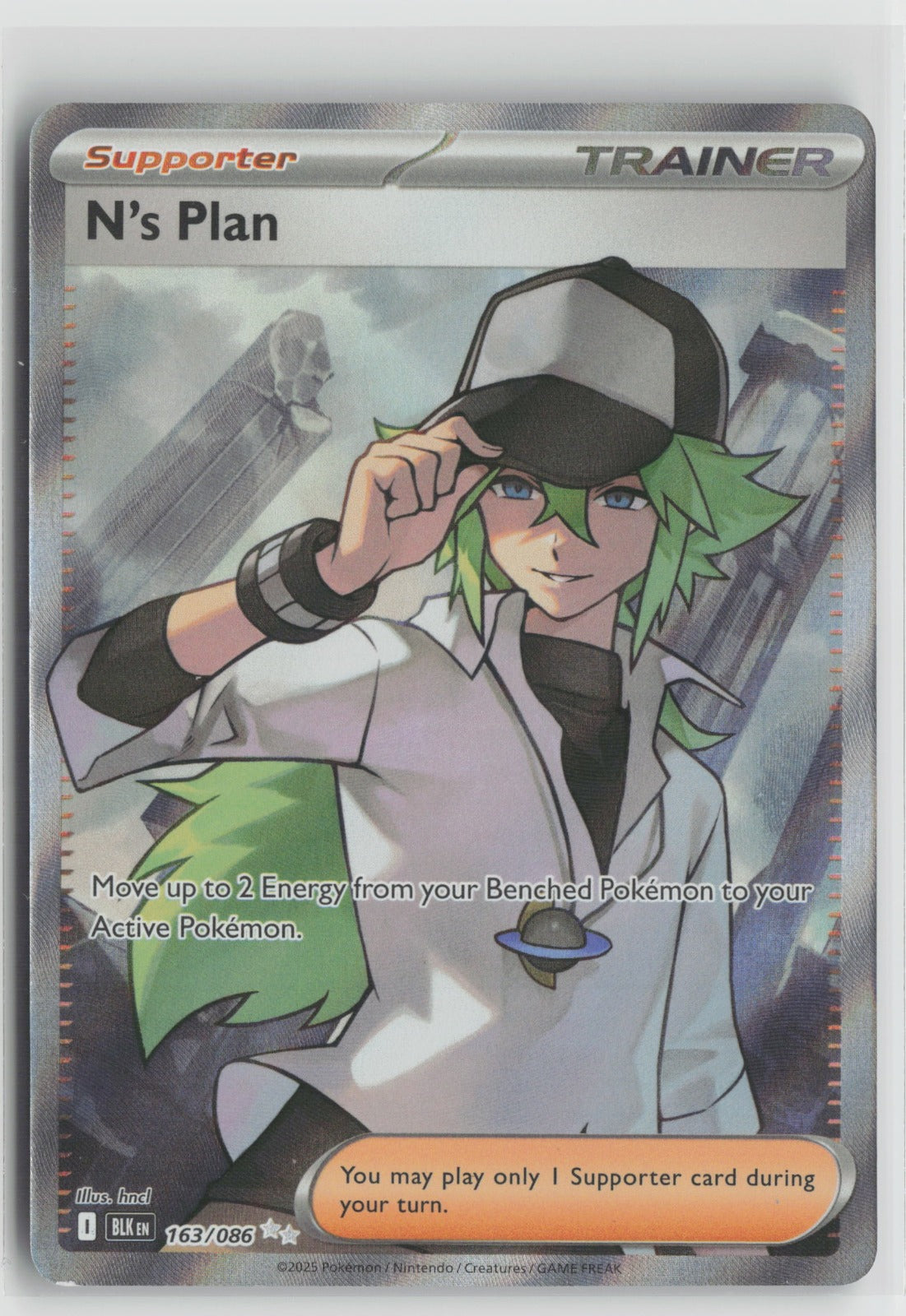 N's Plan - Ultra Rare Holo BLK 163/086 NM