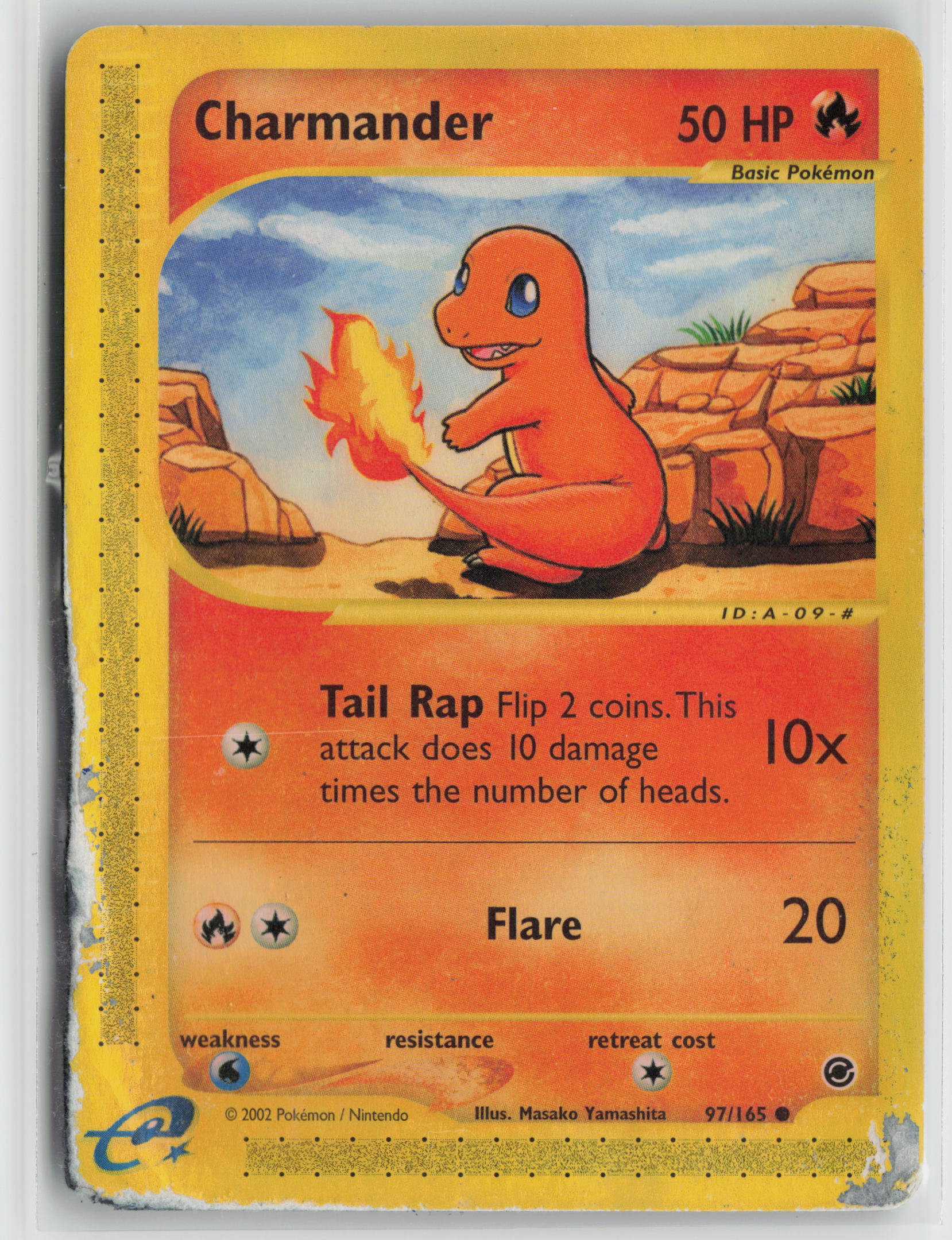 Charmander (97) Common Normal EX 097/165 DMG