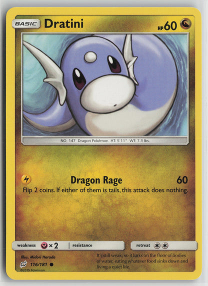 Dratini (116) Common SM - Team Up 116/181 NM