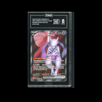 Team Rocket's Mewtwo Ex - Destined Rivals 213/182 TAG 8