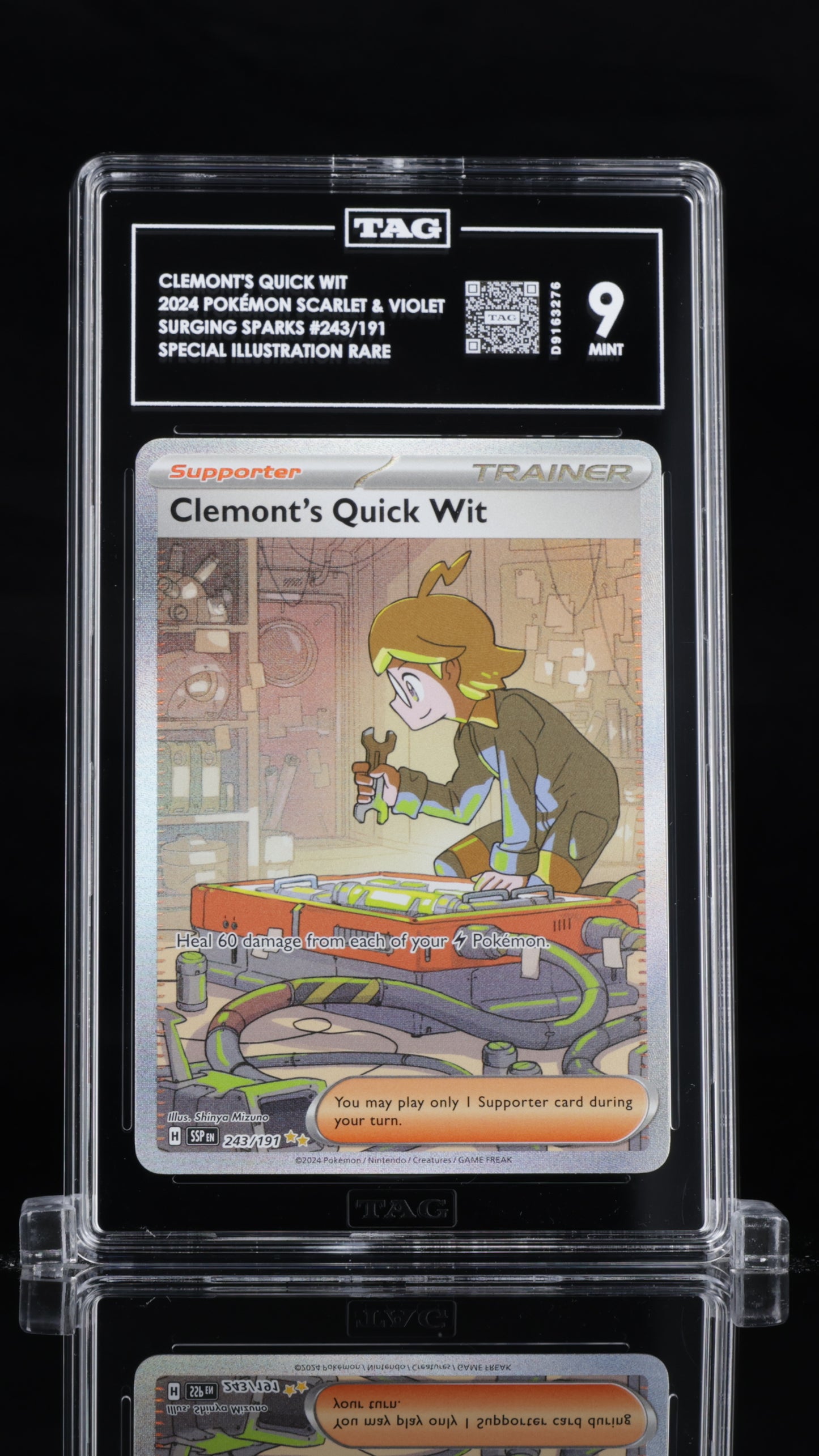 Clemont's Quick Wit 243/191 - TAG 9
