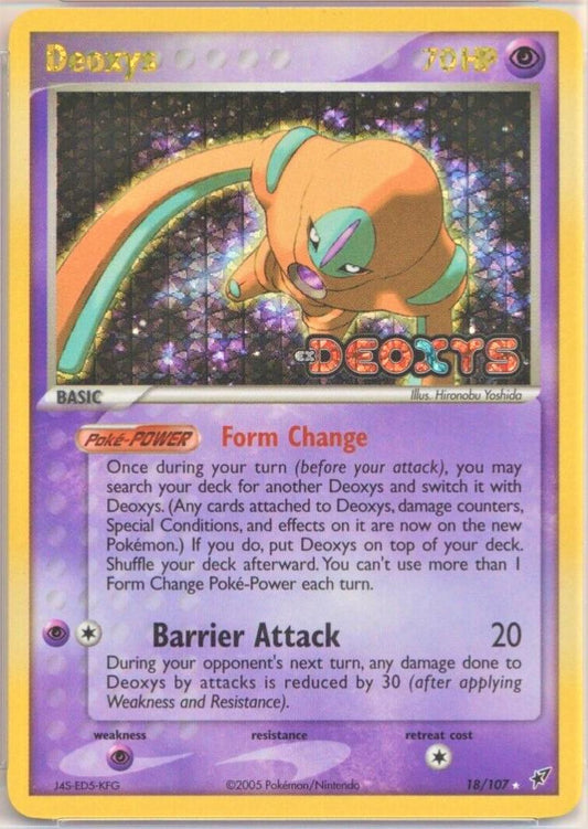 Deoxys - Deoxys #18/107