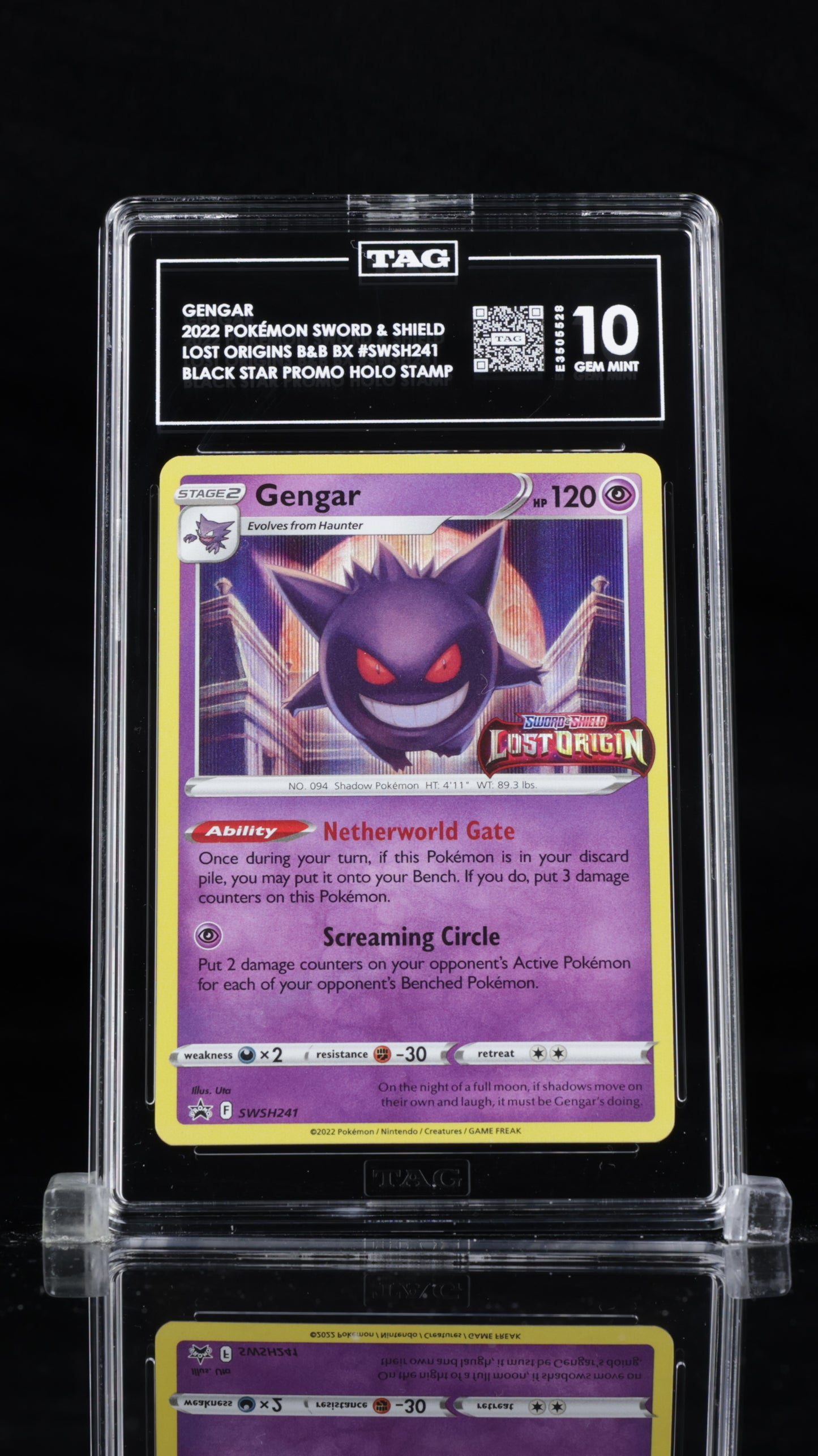 Gengar - Lost Origins #SWSH241 TAG 10