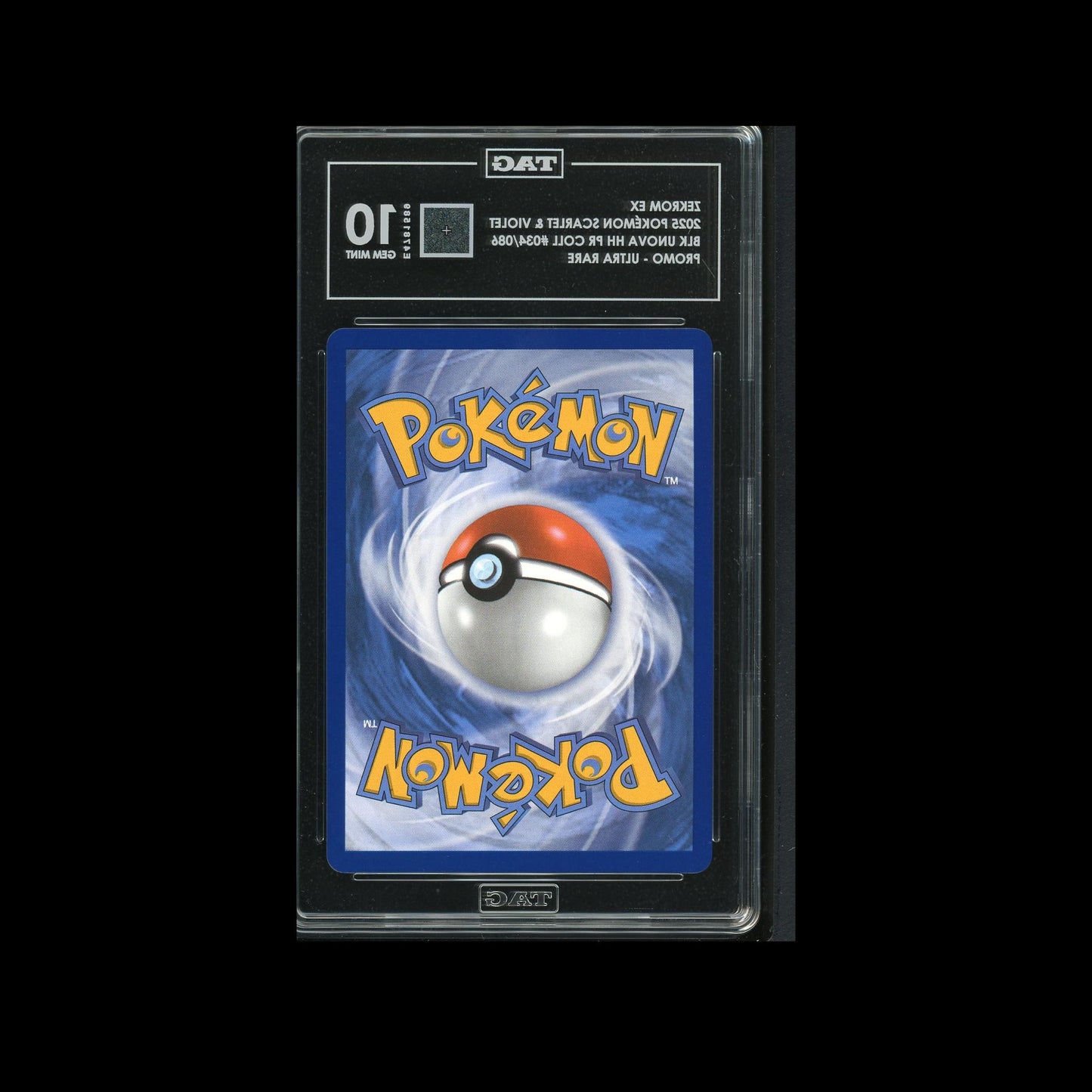 Zekrom EX - Unova Promo 34/86 TAG 10 - A
