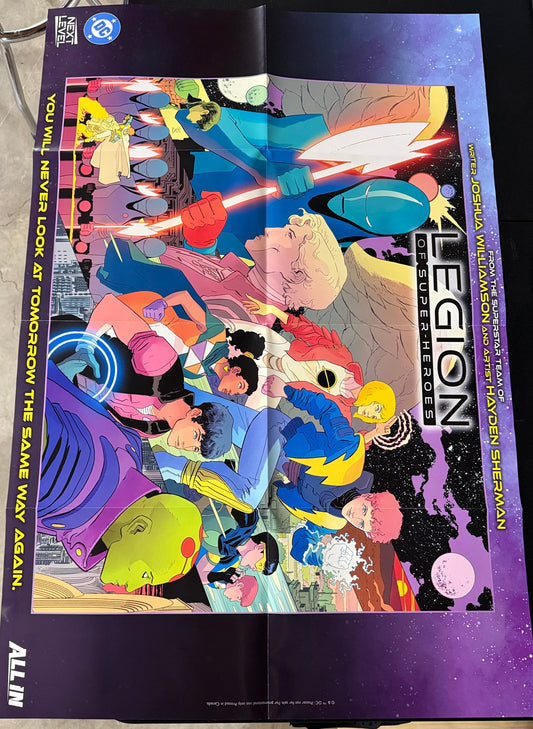 Legion of Superheroes Promo Poster (Retailer Exclusive)