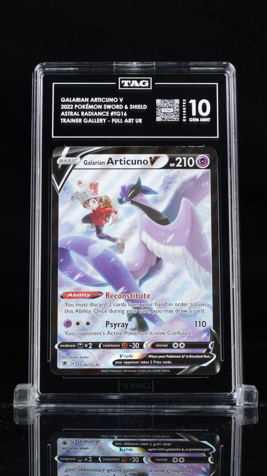 Galarian Articuno V - Astral Radiance #TG16/TG30 TAG 10