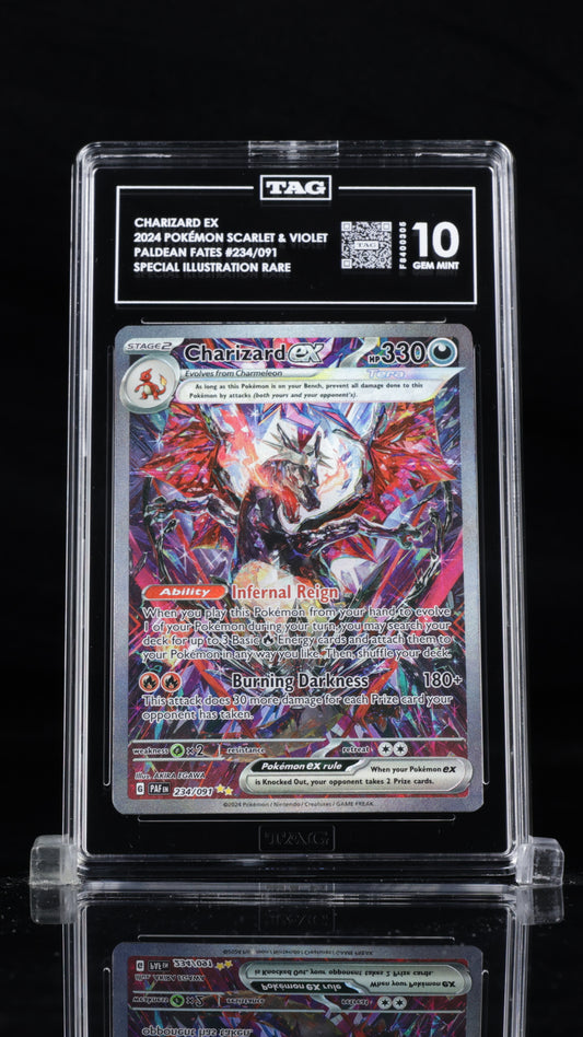 Charizard EX - Paldean Fates #234/091 TAG 10