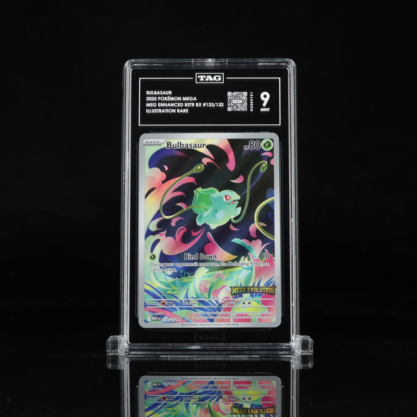 Bulbasaur - Enhanced Promo #133/132-TAG 9-A
