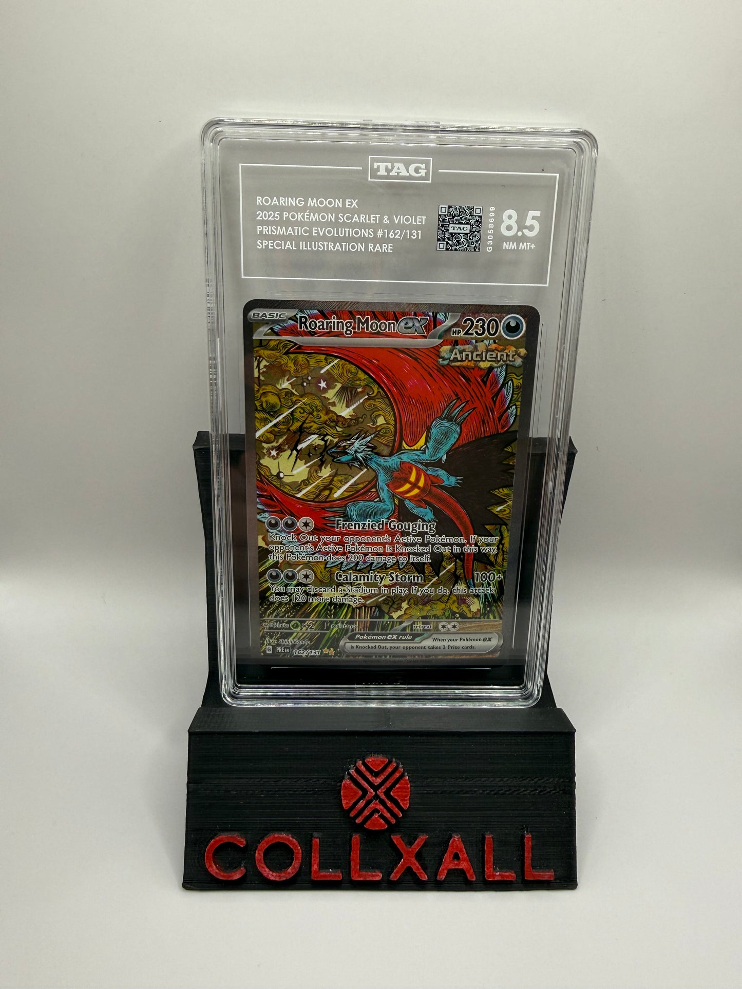 Roaring Moon EX - Prismatic Evolutions #162/131 - TAG 8.5