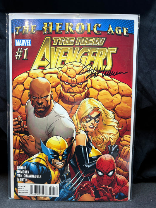 The New Avengers, The Heroic Age - #1 - SIGNED Stuart Immonen