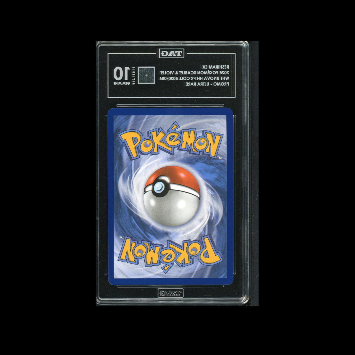 Reshiram EX - Unova Promo 20/86 TAG 10 - A