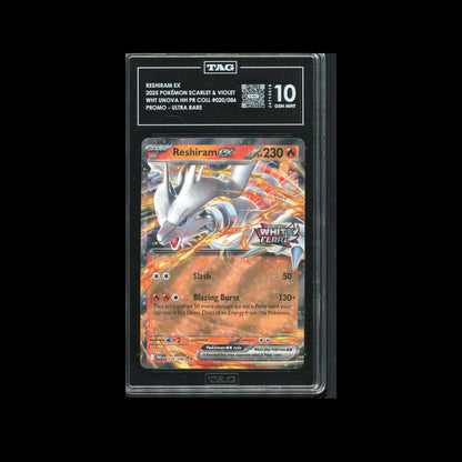 Reshiram EX - Unova Promo 20/86 TAG 10 - A