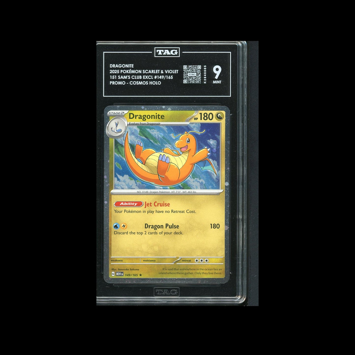 Dragonite - Sam's Club Promo 149/165 TAG 9 - B