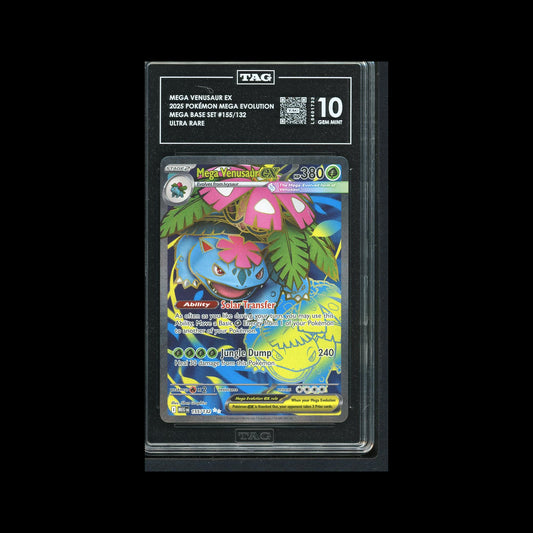 Mega Venusar EX - Mega Evolutions 155/132 TAG 10