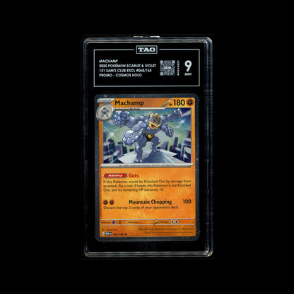 Machamp 151 Mini Tin Promo - 068/165 TAG 9 MINT