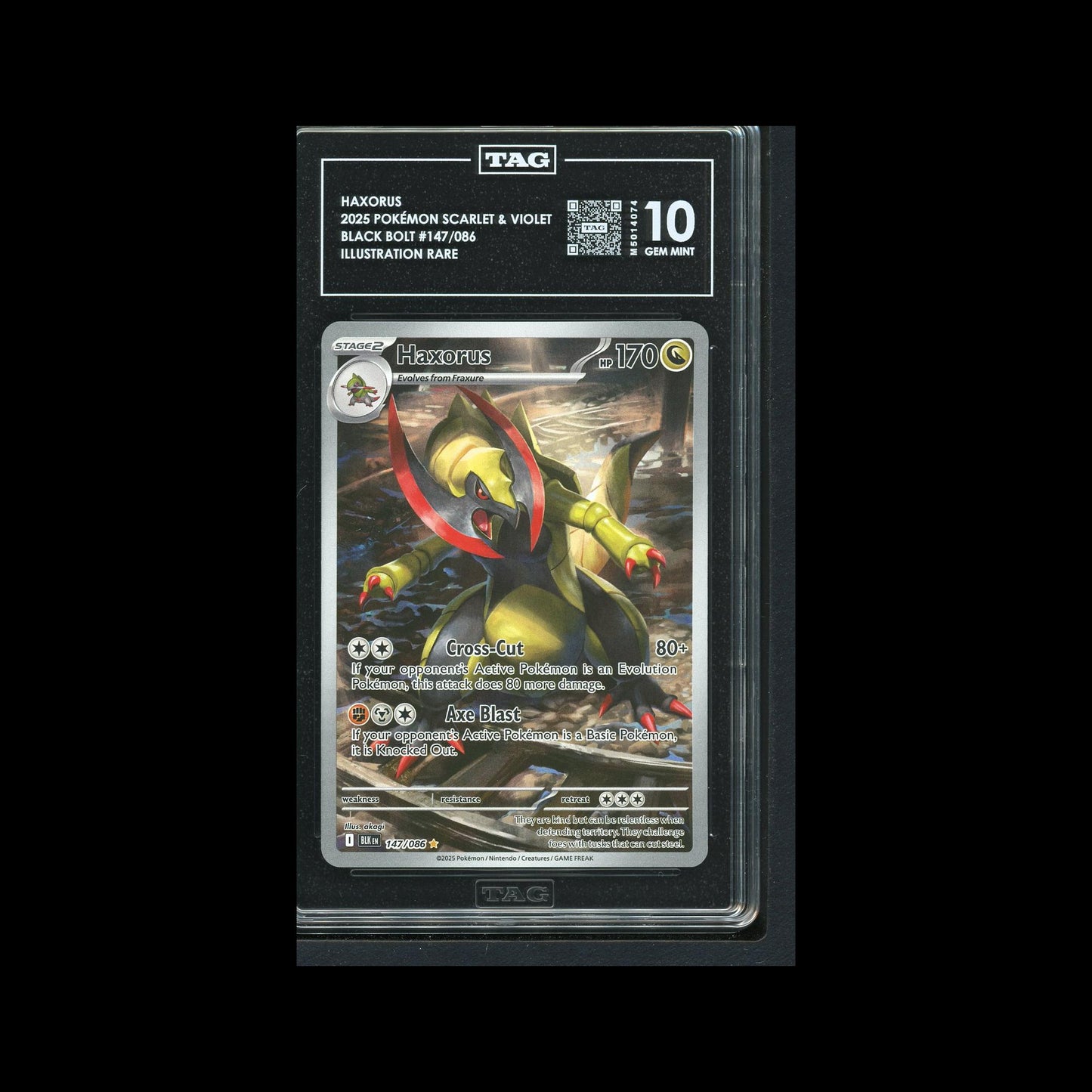 Haxorus - Black Bolt 147/86 TAG 10