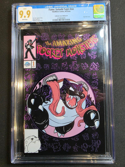 The Amazing Pocket Monsters - Fame: Satoshi Tajiri #nn CGC 9.9!