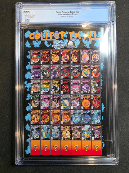 The Amazing Pocket Monsters - Fame: Satoshi Tajiri #nn CGC 9.9!