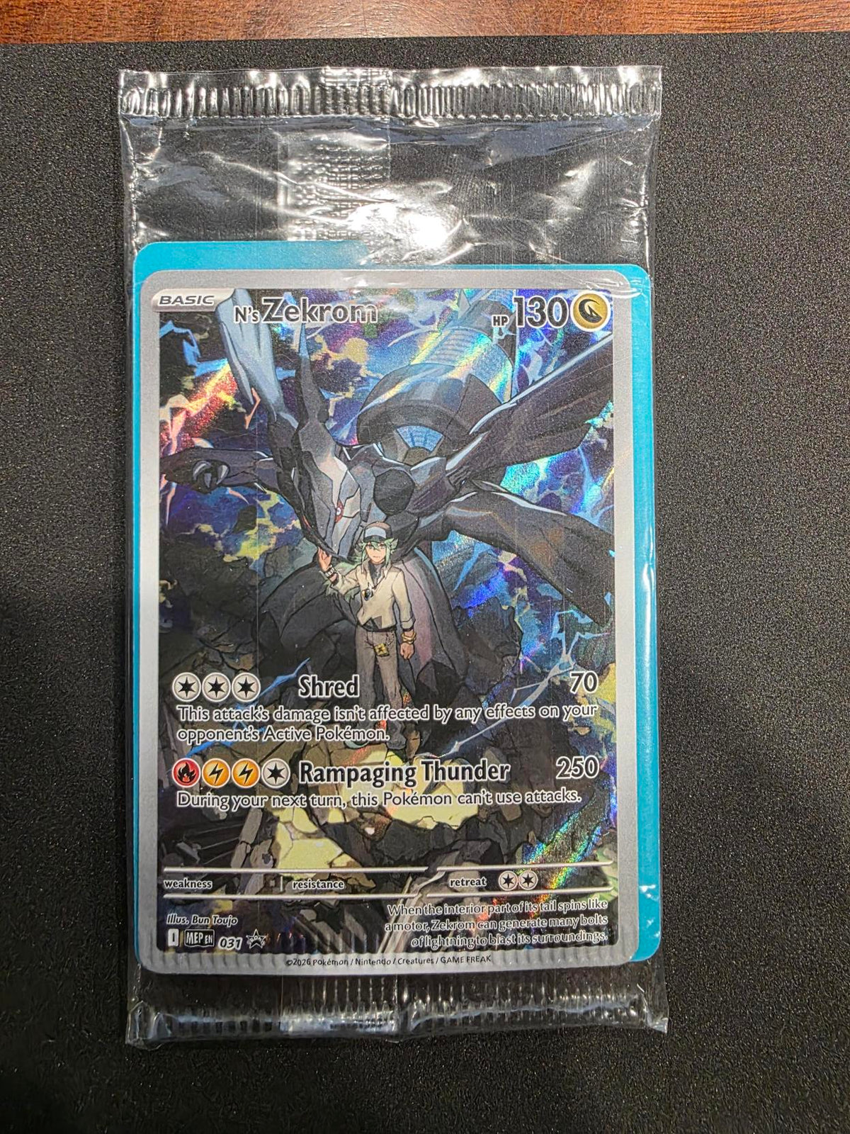 Zekrom de SELLADO N - MEP 031 - E