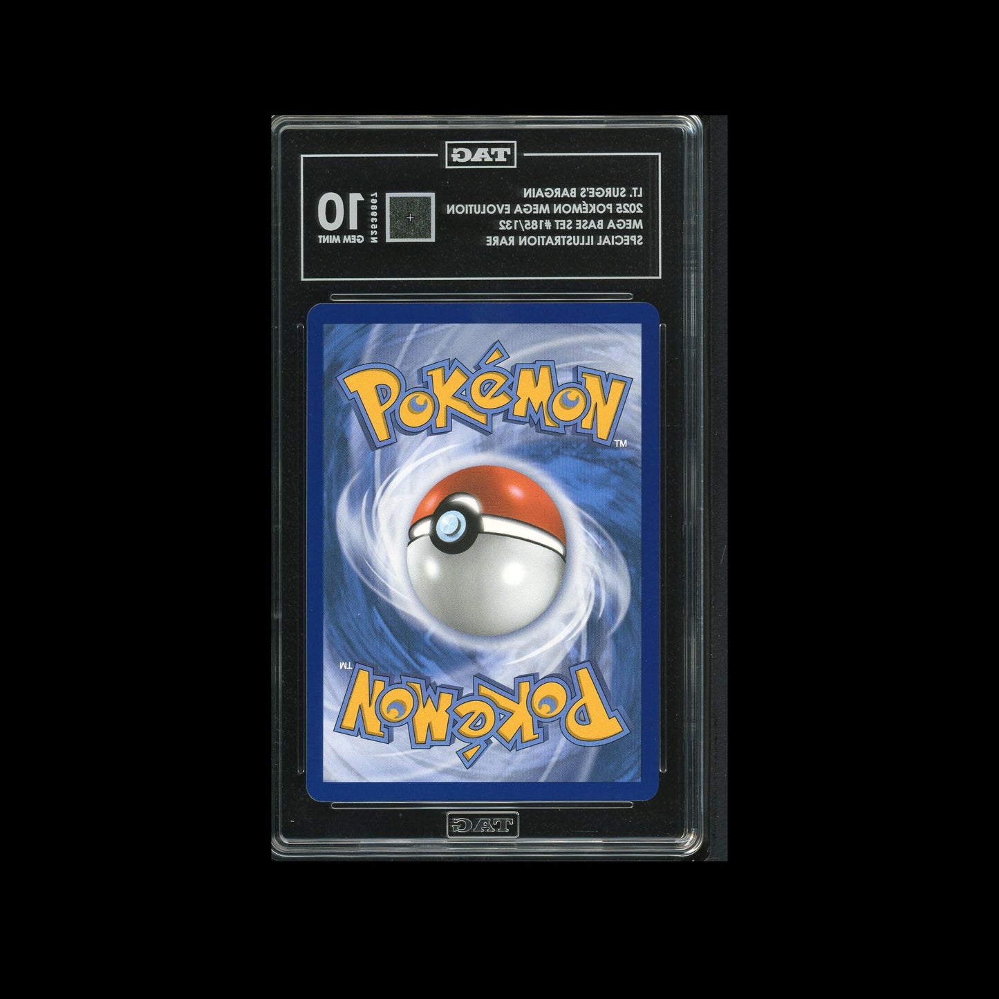 Lt. Surge's Bargain - Mega Evolutions 185/132 TAG 10