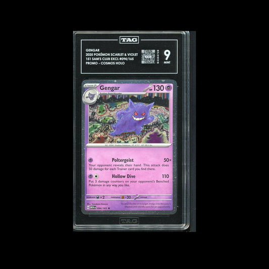 Gengar - Sam's Club Promo 094/165 TAG 9 - B