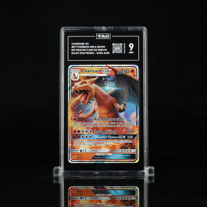 Charizard GX - SM: Detective Pikachu Black Star Promo #SM195 - TAG 9 - I