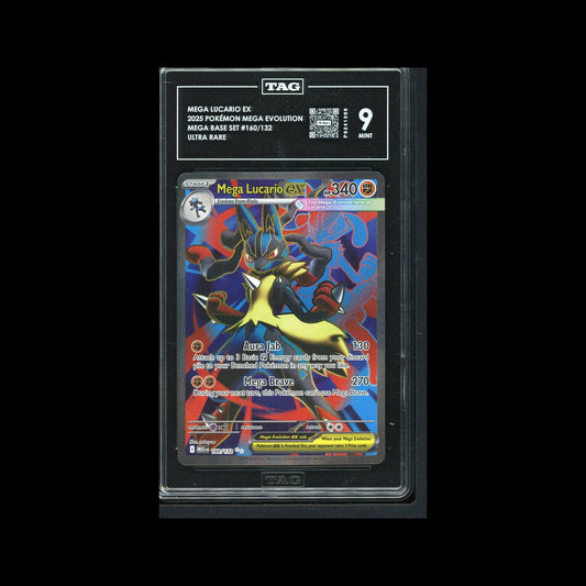 Mega Lucario Ex - Mega Evolution 160/132 TAG 9