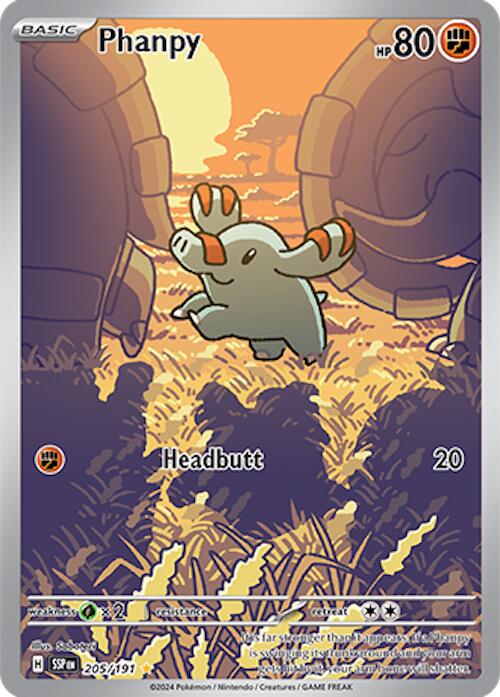 Phanpy - Surging Sparks #205/191