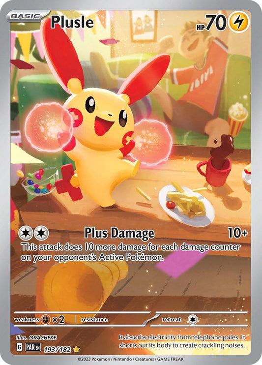 Plusle - Paradox Rift #193/182