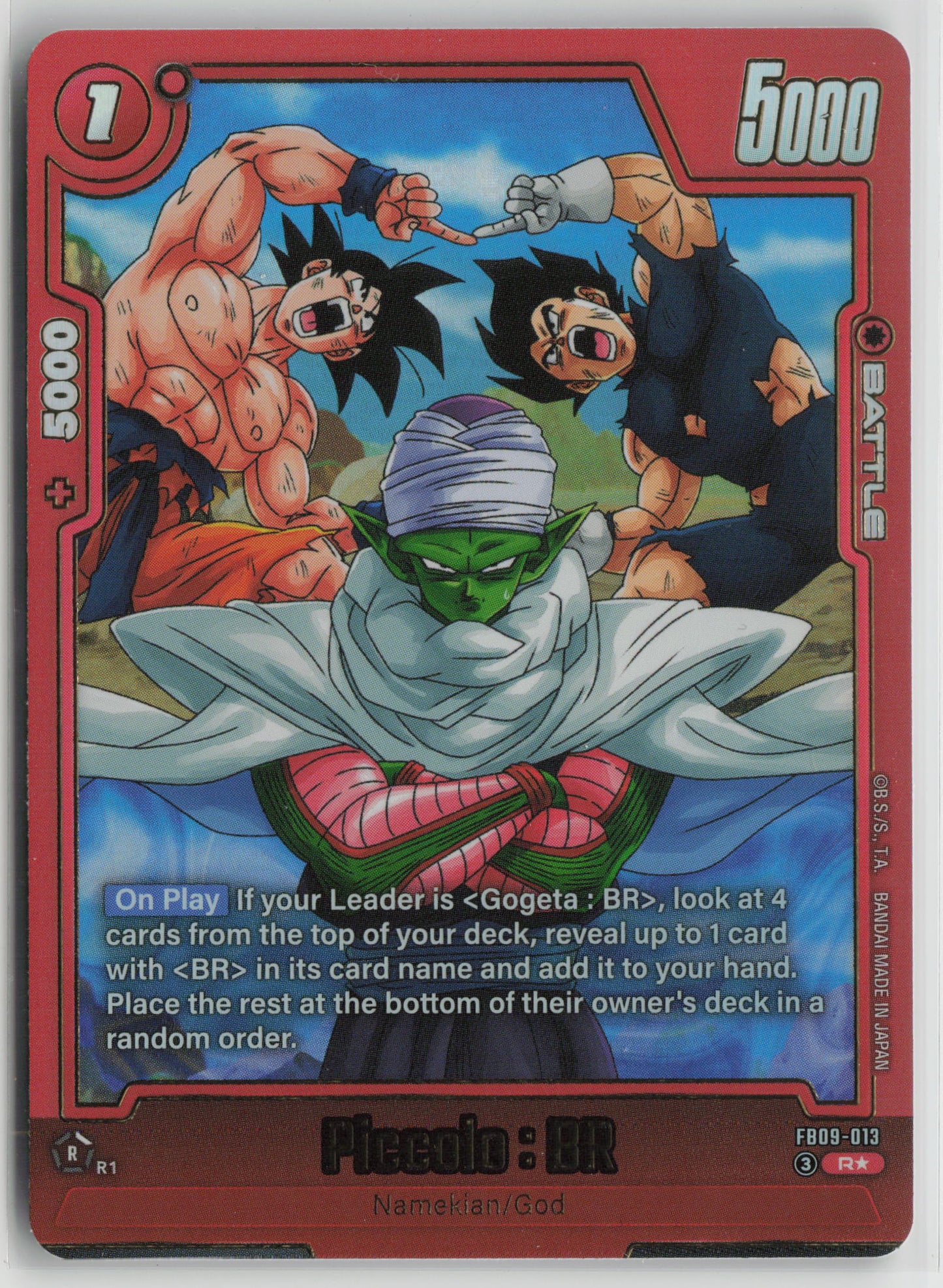 Piccolo : BR FB09-013 NM