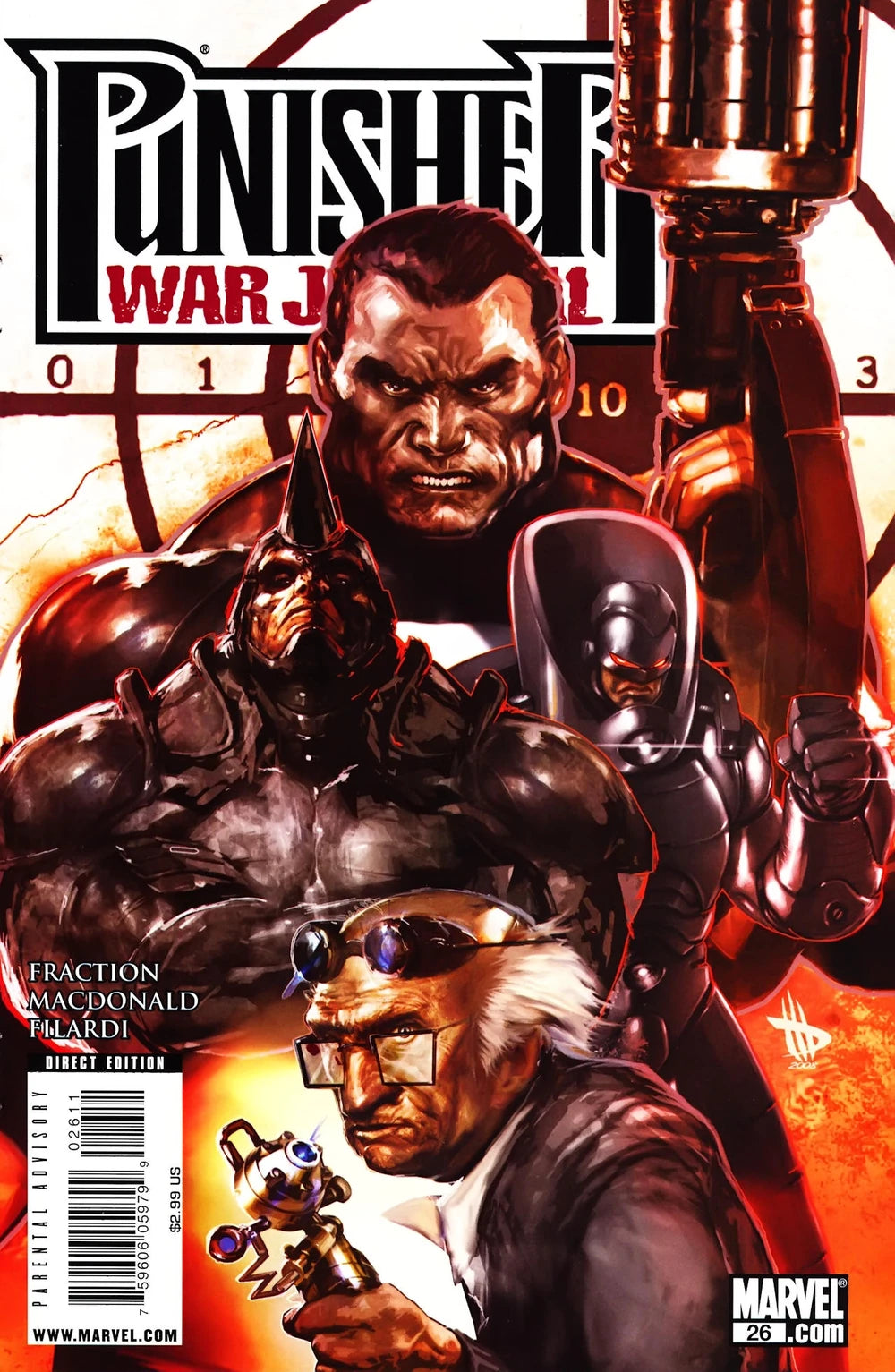 Punisher War Journal Vol. 2 #26 CVR A Direct Edition