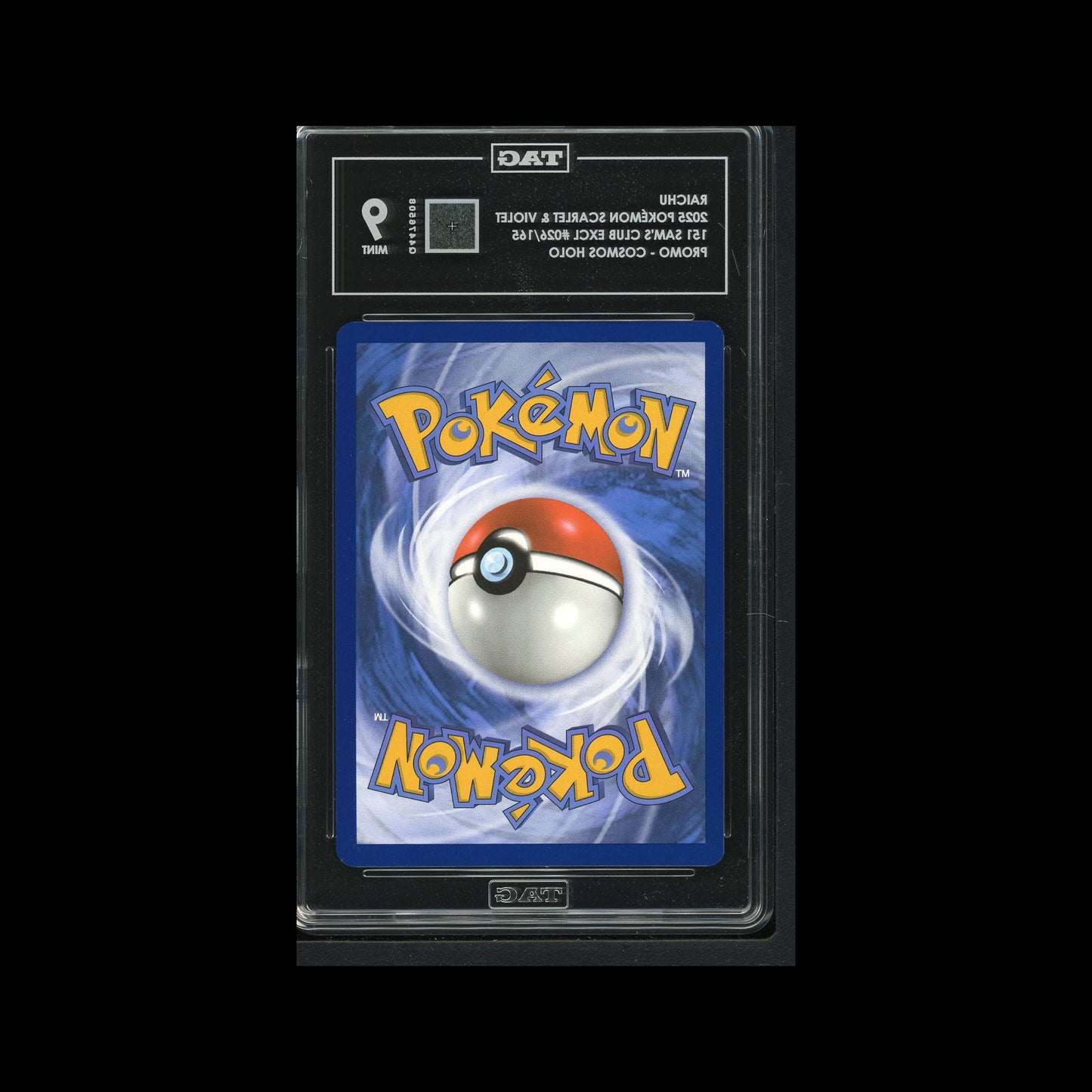 Raichu - Sam's Club Promo 026/165 TAG 9 - B