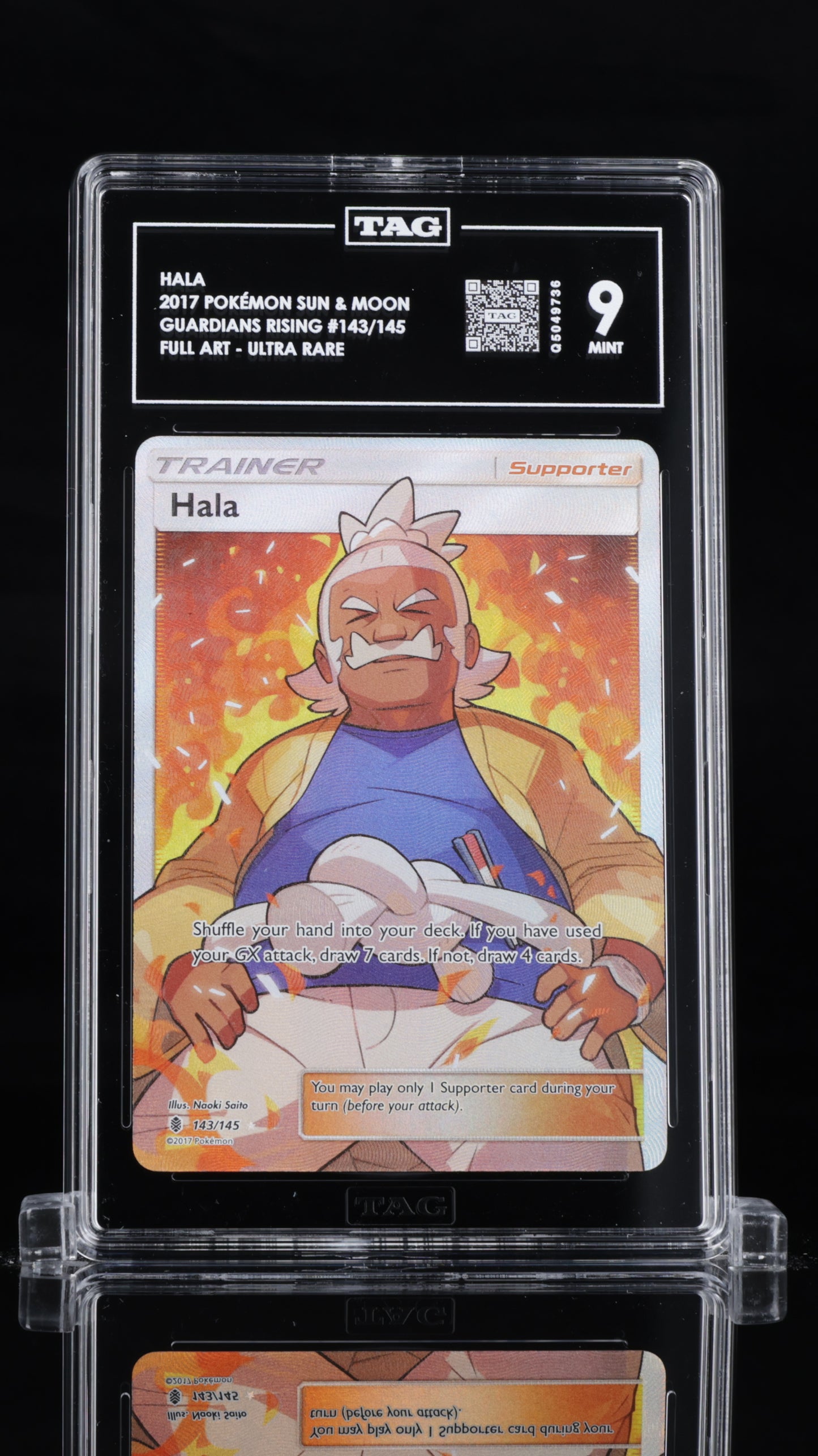 Hala 143/145 Full Art - Ultra Rare - TAG 9