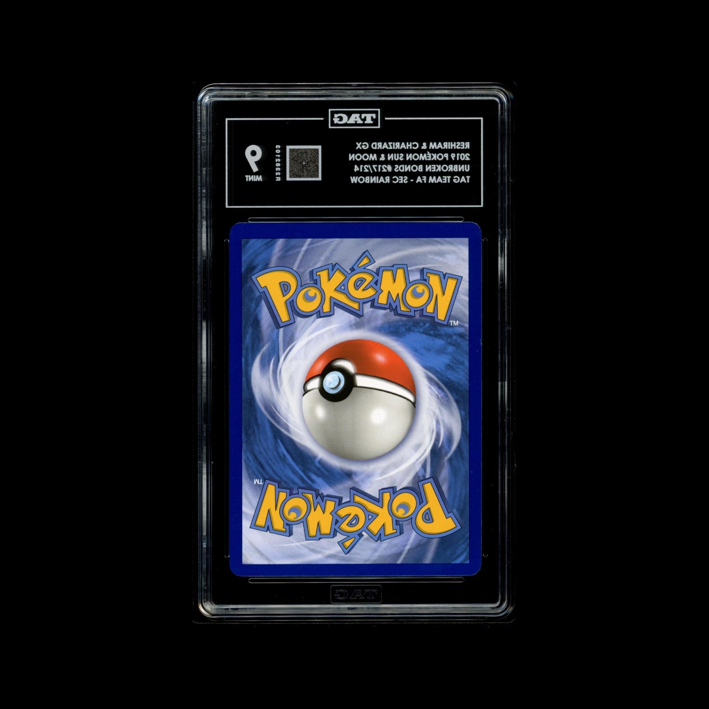Reshiram & Charizard GX - UBB #217/214 - TAG 9