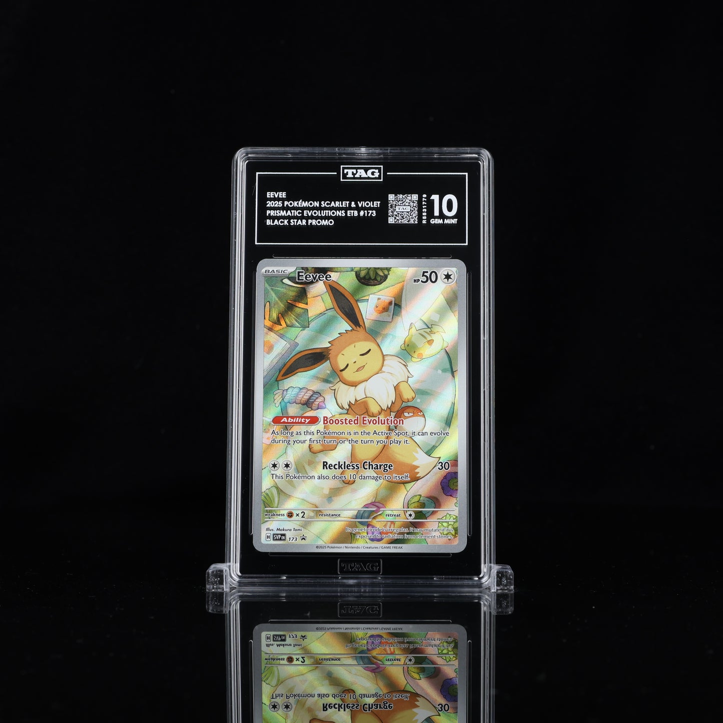 Eevee - Prismatic Evolutions ETB #173 TAG 10