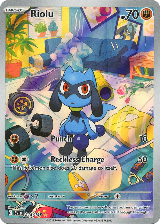 Riolu - Scarlet & Violet Base #215/198
