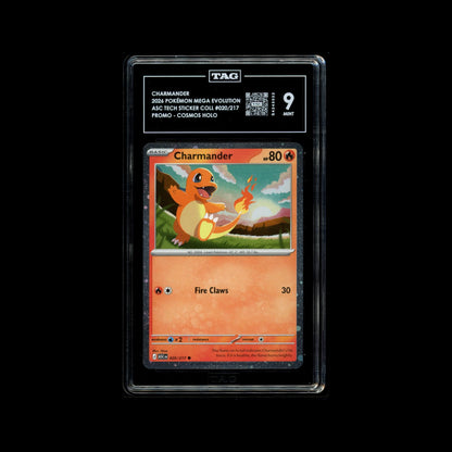 Charmander - Cosmos Holo #020/217 - TAG 9 - B